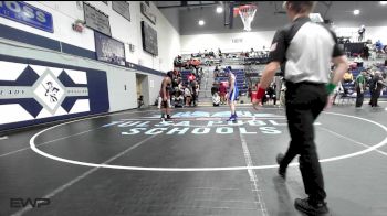 144 lbs Consi Of 4 - Joshua Cotton, Tulsa Webster vs Alejandro Battiest, McLain
