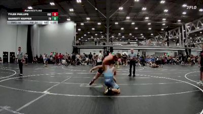 144 lbs Round 5 (6 Team) - Barrett Keiffer, Freakztyle Wrestling vs Tyler Phillips, Viking WC