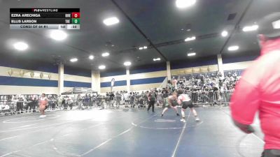 150 lbs Consi Of 64 #1 - Ezra Arechiga, Riverside Rascal vs Ellis Larson, The Gifted