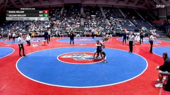 130 lbs 3rd Place Match - Lillian Malloy, Pope vs Nadia Miller, Whitewater
