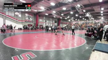 170 lbs Cons. Round 4 - Emily Garcia, Paloma Valley vs Danika De Hoyos, Mayfair