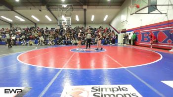 102 lbs Quarterfinal - Ramzi David, Berryhill Public Schools vs Sunny Gregg, Sallisaw Lady Black Diamonds