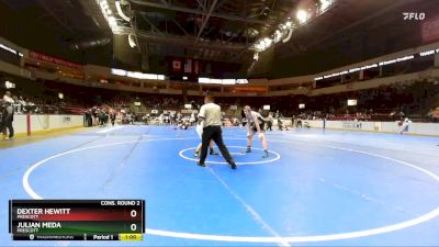 190 lbs Cons. Round 2 - Dexter Hewitt, Prescott vs Julian Meda, Prescott