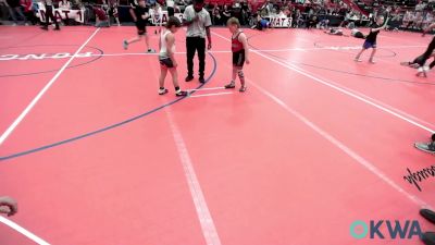 Consi Of 4 - Braxton Lemmons, Barnsdall Youth Wrestling vs Brody Shoptese, Ponca City Wildcat Wrestling