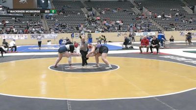 235 lbs Cons. Round 3 - Destiny Walters, Boyd County vs Mackenzie McGeorge, Great Crossing