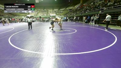 287 lbs 7th Place - Jacob Ruacho, Central vs Alexander Carmona, Golden West