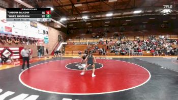 133 lbs Semifinal - Joseph Salazar, Trinidad State vs Miles Anderson, Southeast Community College