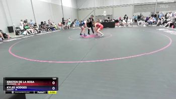 120 lbs Round 1 (8 Team) - Kristen De La Rosa, Oklahoma vs Kylee Hodges, Kansas