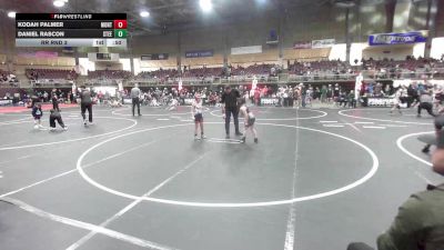 74 lbs Rr Rnd 3 - Kodah Palmer, Montrose Elite vs Daniel Rascon, Steel City Reloaded WC