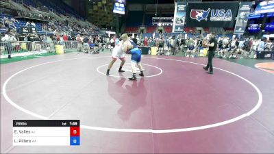 285 lbs Cons 32 #1 - Emmanuel Valles, AZ vs Landen Pillers, WA