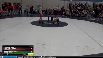 59 lbs Round 1 (4 Team) - Tyler Sanford, Dragon WC vs Hunter Tobias, Mishawaka