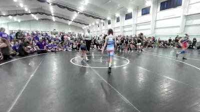 82 lbs Round Robin 1 - Esther Wernersbach, Backyard Barbies Purple vs Layla Van Cura, Pursuit-Girls