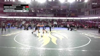 285 lbs Champ. Round 2 - Kollin Bailey, Rocky Mountain vs Ezekiel Enriquez, Caldwell