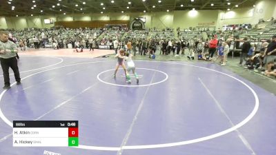 66 lbs Quarterfinal - Harper Atkin, Corning PAL vs Athaleene Hickey, Small Town Grims