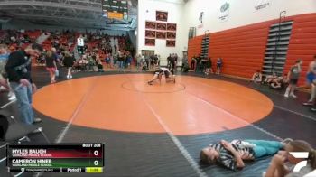 126 A & B Semifinal - Cameron Hiner, Worland Middle School vs Myles Baugh, Worland Middle School