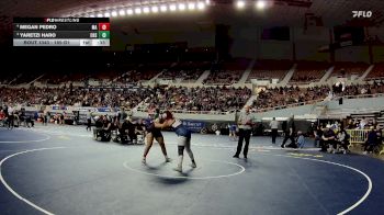 185-D1 5th Place Match - Megan Pedro, Maricopa High School vs Yaretzi Haro, Centennial High School
