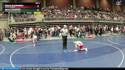 110 lbs Champ. Round 2 - Bryce Ekanger, Infinite Wrestling Club vs Trace Quarnberg, Kanab Cowboys