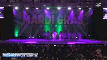 Cheer Extreme Maryland - Calvert - Ice [2026 L3 Senior Coed Day 2] 2026 Mardi Gras Grand Nationals