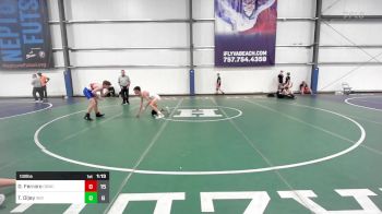 132 lbs Rr Rnd 2 - Danny Ferraro, OBWC Bazooka Red vs Talon Oljey, Indiana Outlaws Yellow