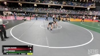 5A 100 lbs Semifinal - Karisma Ramos, Lubbock vs Noah Kovach, Azle