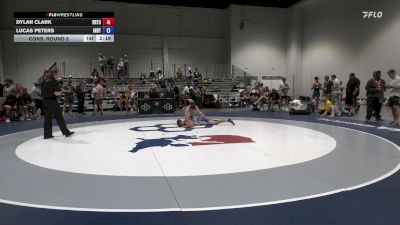 Cons. Round 5 - Dylan Clark, SOU Regional Training Center vs Lucas Peters, Indiana RTC