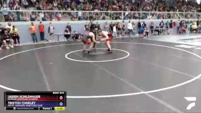 195 lbs Round 1 - Jaiden Schildhauer, Interior Grappling Academy vs Triston Charley, Arctic Warriors Wrestling Club