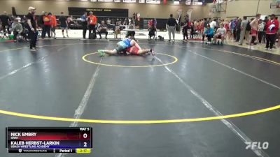 190 lbs Cons. Round 1 - Nick Embry, Iowa vs Kaleb Herbst-Larkin, Ubasa Wrestling Academy