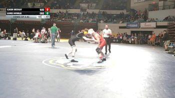 150 lbs Consi Of 8 #2 - Cash Mckay, Wando vs Luke Howle, Greenwood