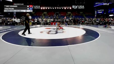 100 lbs Cons. Rd Of 32 - Trey Kraemer, MN vs Cole Palma, OH