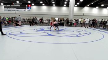 132 lbs Cons. Round 2 - Ellison Abromowitz, TN vs Locke Sessions, TN