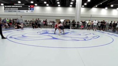 132 lbs Cons. Round 2 - Ellison Abromowitz, TN vs Locke Sessions, TN