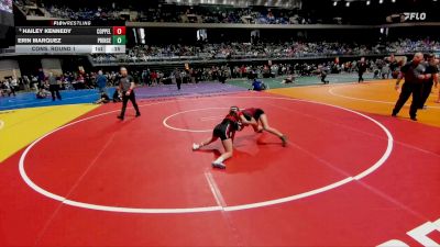 6A 120 lbs Cons. Round 1 - Hailey Kennedy, Coppell vs Erin Marquez, Princeton