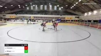 141 lbs Consi Of 8 #2 - Jose Campos, Unattached vs Joseph Ritzen, Chadron State