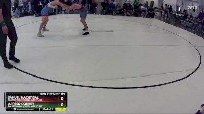 160 lbs Semifinal - Aj Ress-Conkey, Ralston High School Wrestling vs Samuel Nachtigal, Kearney High School Wrestling