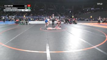 6A/5A Girls 170 Champ. Round 1 - Ally Meyer, Glencoe Girls vs Dominic Rodela, Jefferson (Portland) Girls