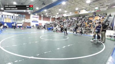 138 lbs Champ. Round 2 - KIng Johnson, Paramount vs Johny Guillen, Ramona