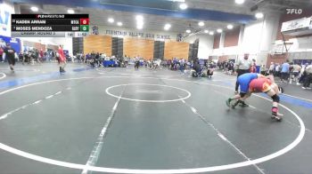 138 lbs Champ. Round 3 - Moses Mendoza, Gilroy vs Kaden Arram, Mt Carmel