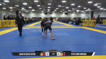 Peter James Morcom vs Lucas De Souza Castro 2026 Pan IBJJF Jiu-Jitsu No-Gi Championship
