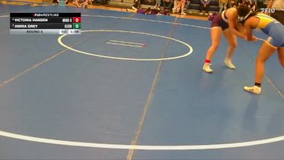 135 lbs Round 6 - Amira Grey, Klein vs Victoria Hansen, Minden