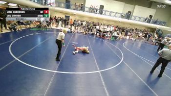 53-56 B Round 2 - Liam Andersen, Juab Wrestling Club vs Leo Dryden, Mine Yard Dogs Wrestling Club