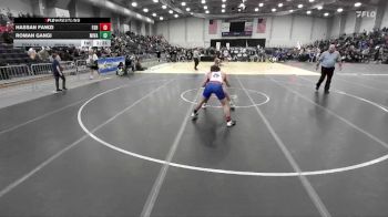 165 lbs Round 3 (3 Team) - Roman Gangi, Minisink Valley vs Hassan Fawzi, Fairport Sr HS