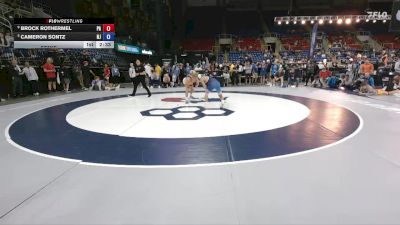 120 lbs Semis - Brock Rothermel, PA vs Cameron Sontz, NJ