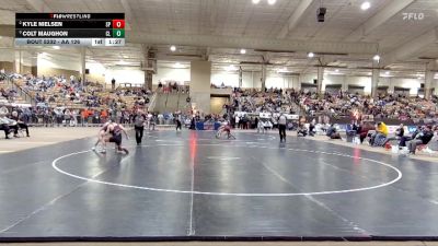 AA 126 lbs Semifinal - Colt Maughon, Cleveland High School vs Kyle Nielsen, Spring Hill High School