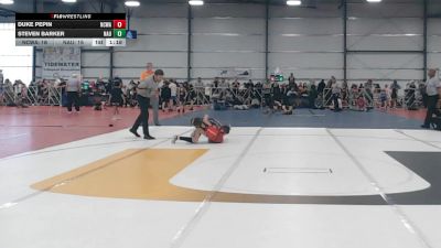 80 lbs Round 4 - 2:15pm Saturday - Duke Pepin, NCWAY National Team vs Steven Barker, Nauman Green