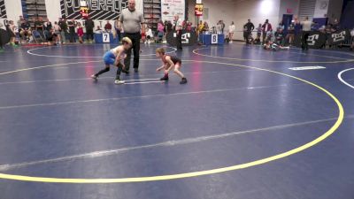 52 lbs Round Of 16 - Frankie Magagnotti, Punxsutawney vs Vincent Switzer, Outlaws W.C.