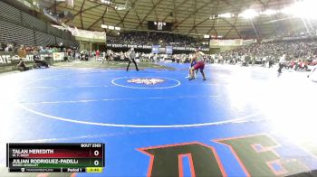 2A 285 lbs Cons. Semi - Talan Meredith, W. F. West vs Julian Rodriguez-Padilla, Sedro-Woolley