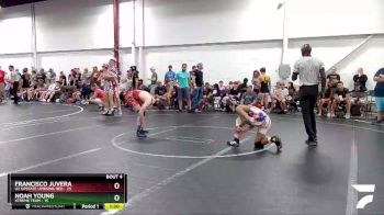 110 lbs Round 1 (8 Team) - Francisco Juvera, U2 Upstate Uprising Red vs Noah Young, Xtreme Team