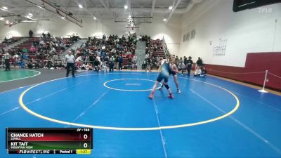 144 lbs 5th Place Match - Kit Tait, Mountain View vs Chance Hatch, Lovell