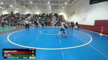 144 lbs 5th Place Match - Kit Tait, Mountain View vs Chance Hatch, Lovell