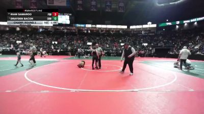 110 lbs Champ. Round 2 - Drayden Bacon, CWWA vs Riam Samaroo, PRW1